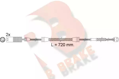 Контакт (R BRAKE: 610498RB)